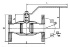 Шаровой стальной кран фланец/фланец полнопроходной, с рукояткой, Ду 15-200, Ру 16-40, LD