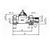Термостатический клапан Standard, прямой, Heimeier