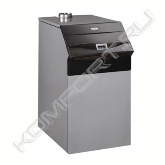 <span style="font-weight:bold;">POWER HT </span>— это высокотехнологичные напольные котлы, сочетающие в себе передовые технологии, высокую производительность и компактные размеры (ширина всех моделей 45 см). Высокий КПД (110%) котла позволяет обеспечить энергосбережение до 35% в год (по сравнению с традиционными котлами). Возможность каскадной установки котлов позволяет получить большую мощность при небольших габаритах котельной.<br><br><span style="font-weight:bold;">Газовая система:</span><br> • Открытая камера сгорания;<br> • Сохранение стопроцентной мощности при понижении входного давления газа до 5 мбар;<br> • Непрерывная электронная модуляция пламени;<br> • Горелка из нержавеющей стали AISI 316L с предварительным смешением газа и воздуха;<br> • Плавное электронное зажигание;<br> • Возможна перенастройка для работы на сжиженном газе.<br><br><span style="font-weight:bold;">Гидравлическая система:</span><br> • Первичный теплообменник и камера сгорания из нержавеющей стали AISI 316L;<br> • Манометр;<br> • Автоматический воздухоотводчик;<br> • Возможность подключения насосов контура отопления и ГВС;<br> • Возможность подключения накопительного бойлера для горячей воды.<br><br><span style="font-weight:bold;">Температурный контроль:</span><br> • Устройство дистанционного управления с климатическим регулятором (поставляется отдельно);<br> • Блок каскадного регулирования RVA 47, позволяющий соединить до 12 котлов (поставляется отдельно);<br> • Диапазон регулирования температуры в системе отопления 25—90°С;<br> • Встроенная погодозависимая автоматика (возможность подключения датчика уличной температуры);<br> • Регулирование и автоматическое поддержание заданной температуры в контуре отопления;<br> • Цифровая индикация температуры;<br> • Возможность подключения комнатного термостата и программируемого таймера;<br> • Блок управления разнотемпературными зональными системами (поставляется отдельно).<br><span style="font-weight:bold;"><br>Устройства контроля и безопасности:</span><br> • Электронная система самодиагностики;<br> • Широкий жидкокристаллический дисплей;<br> • Два микропроцессора;<br> • Ионизационный контроль пламени;<br> • Защитный термостат от перегрева теплоносителя в первичном теплообменнике;<br> • Датчик тяги — термостат; для безопасного удаления продуктов сгорания;<br> • Прессостат в системе отопления —срабатывает при недостатке давления в теплообменнике;<br> • Система защиты от замерзания.