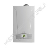 <span style="font-weight:bold;">ГАЗОВАЯ СИСТЕМА</span><br>• Газовые котлы <a href="https://lunda.ru/catalog/kotelnoe-oborudovanie/gazovye-kotly/baxi-luna">Baxi Luna</a> Duo-tec сохраняют номинальную мощность при падении входного давления газа до 5 мбар;<br>• Коэффициент модуляции мощности —1:9;<br>• Непрерывная электронная модуляция пламени в режимах отопления и ГВС;<br>• Пониженное содержание СО и NOx;<br>• Горелка из нержавеющей стали AISI 316L с предварительным смешением газа и воздуха;<br>• Возможна перенастройка для работы на сжиженном газе.<br><br><span style="font-weight:bold;">ГИДРАВЛИЧЕСКАЯ СИСТЕМА</span><br>• Энергосберегающий модуляционный циркуляционный насос с электронным управлением и встроенным автоматическим воздухоотводчиком;<br>• Первичный теплообменник из нержавеющей стали AISI 316L;<br>• Постциркуляция насоса;<br>• Возможность подключения внешнего накопительного бойлера для горячей воды.<br><br><span style="font-weight:bold;">ТЕМПЕРАТУРНЫЙ КОНТРОЛЬ</span><br>• Новая панель управления с широким дисплеем;<br>• Диапазон регулирования температуры в системе отопления 25—80°С;<br>• Два датчика температуры отопления на подаче и на обратке;<br>• Встроенная погодозависимая автоматика;<br>• Возможность недельного программирования режима работы;<br>• Самоадаптация погодозависимой автоматики;<br>• Регулирование и автоматическое поддержание заданной температуры в контурах отопления и ГВС;<br>• Цифровая индикация температуры и давления;<br>• Возможность управления разнотемпературными зональными системами;<br>• Возможность установки в каскаде до 16 котлов.<br><br><span style="font-weight:bold;">УСТРОЙСТВА КОНТРОЛЯ И БЕЗОПАСНОСТИ</span><br>• Электронный манометр — срабатывает при падении давления воды в 2 этапа: предупреждение и блокировка (0,5 бар);<br>• Управление каскадом до 16 котлов;<br>• Электронная система самодиагностики и запоминание последних ошибок в работе;<br>• Ионизационный контроль пламени;<br>• Системы защиты от блокировки насоса и трехходового клапана;<br>• Защитный термостат от перегрева теплоносителя в первичном теплообменнике;<br>• Контроль безопасного удаления продуктов сгорания при помощи датчика NTC;<br>• Предохранительный клапан в контуре отопления (3 атм.);<br>• Система защиты от замерзания в контурах отопления и ГВС.