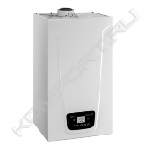 <span style="font-weight:bold;">Котлы Baxi серии Duo-Tec Compact</span> сочетают в себе простоту установки и эксплуатации и самые прогрессивные технологии. В моделях этой серии заложена способность котла адаптироваться под тип и качество газа, дымоход и другие условия. Конденсационные котлы Baxi Duo-tec Compact оснащены современной горелкой с полным предварительным смешением газо-воздушной смеси и работают с коэффициентом модуляции мощности 1:7. Обновленная панель управления очень удобна и проста в использовании благодаря дисплею с подсветкой и отображением информации в виде текста и пиктограмм. <br><br><span style="font-weight:bold;">ГАЗОВАЯ СИСТЕМА КОТЛА Baxi Duo-tec Compact</span><br> Система адаптивного контроля горения;<br> Коэффициент модуляции мощности — 1:7;<br> Сохраняют номинальную мощность при падении входного давления газа до 5 мбар;<br> Непрерывная электронная модуляция пламени в режимах отопления и ГВС;<br> Пониженное содержание СО и NOx;<br> Горелка из нержавеющей стали AISI 316L с предварительным смешением газа и воздуха;<br> Возможна перенастройка для работы на сжиженном газе.<br><br><span style="font-weight:bold;">ГИДРАВЛИЧЕСКАЯ СИСТЕМА</span><br> Энергосберегающий циркуляционный насос со встроенным автоматическим воздухоотводчиком;<br> Новая гидравлическая группа из композитных материалов;<br> Первичный теплообменник из нержавеющей стали AISI 316L;<br> Вторичный пластинчатый теплообменник из нержавеющей стали (двухконтурные модели);<br> Автоматический байпас;<br> Постциркуляция насоса;<br> Фильтр на входе холодной воды;<br> Встроенный электрический трехходовой клапан с мотором (в том числе в одноконтурных моделях).<br><br><span style="font-weight:bold;">ТЕМПЕРАТУРНЫЙ КОНТРОЛЬ</span><br> Обновлённая панель управления с дисплеем;<br> Два датчика температуры отопления на подаче и на обратке;<br> Встроенная погодозависимая автоматика;<br> Самоадаптация погодозависимой автоматики;<br> Диапазон регулирования температуры в системе отопления 25-80°С;<br> Регулирование и автоматическое поддержание заданной температуры в контурах отопления и ГВС;<br> Цифровая индикация температуры и давления;<br> Возможность управления разнотемпературными зональными системами.<br><br><span style="font-weight:bold;"><br>УСТРОЙСТВА КОНТРОЛЯ И БЕЗОПАСНОСТИ</span><br> Электронный манометр - срабатывает при падении давления воды в 2 этапа: предупреждение и блокировка (0,5 бар);<br> Электронная система самодиагностики и запоминание последних ошибок в работе;<br> Ионизационный контроль пламени;<br> Системы защиты от блокировки насоса и трехходового клапана;<br> Защитный термостат от перегрева теплоносителя в первичном теплообменнике;<br> Контроль безопасного удаления продуктов сгорания при помощи датчика NTC;<br> Предохранительный клапан в контуре отопления (3 бар);<br> Система защиты от замерзания в контурах отопления и ГВС.