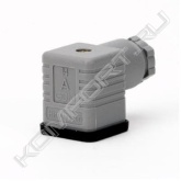 Штекер по DIN 43650-A PG11 для использования с катушками Danfoss типов AM, BA, BB, BD и BY.<br>Перем. тока/пост. тока, все напряжения до 250 В.<br>Поперечное сечение провода - 1,5 мм2