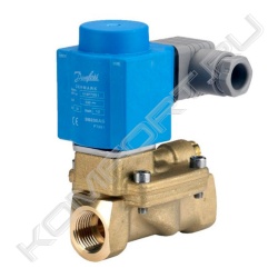 Клапан соленоидный EV220B 10-50 с сервоприводом, с катушкой, Danfoss