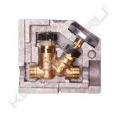 NexusValve TW термостатический балансировочный клапан для систем рециркуляции ГВС предназначен для гидравлической и термостатической балансировки.