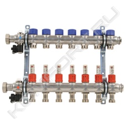 Коллекторная группа с расходомерами Profitherm, Frankische