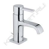 Общее описание <br/>  <br/> Компании Grohe за семьдесят лет своего существования зарекомендовала себя как производителя, чья продукция всегда с непревзойденным качеством и современным дизайном. Смесители Allure для свободностоящих раковин с U-изливом, производимые Grohe, имеют оригинальный дизайн, а также проверенные технологии, которые обеспечивают низкое потребление воды и соответственно низкие эксплуатационные расходы.  <br/>  <br/> Основные характеристики <br/>  <br/> - Материал - латунь <br/> - Давление воды – 1-5 бар <br/> - Рабочее давление – 10 бар <br/> - Испытательное давление – 16 бар <br/> - Расход при давлении воды 3 бар – 6 л/мин <br/> - Температура горячей воды на входе – max 80°С <br/> - Рекомендовано (экономия энергии) - 60°С <br/> - Вес  - 3,8 кг <br/> - Класс шума I по DIN 4109 <br/> - Количество монтажных отверстий – 1 <br/> - Запорный клапан – керамический картридж 28 мм <br/> - Общая высота – 412 мм <br/> - Форма излива – традиционная <br/>  <br/> Возможности и назначение <br/>  <br/> Керамические картриджи смесителей Allure для свободностоящих раковин с U-изливом, производимые компанией Grohe, отличаются неповторимым качеством хода, благодаря технологии Grohe SilkMove, которая обеспечивает точность регулирования напора и температуры воды. Поверхность смесителей Allure для свободностоящих раковин с U-изливом раковины тщательно покрыта слоем высококачественного хрома с помощью технологии Grohe StarLight, благодаря чему не тускнеет и обладает уникальной износоустойчивостью. Конструкция данной  модели смесителей Allure с применением инновационной технологии EcoJoy позволяет экономить до 50% воды при эксплуатации, при этом, не ухудшая пользовательских качеств, прибора. Применение смесителей Allure  для свободностоящих раковин с открытыми водонагревателями не предусмотрено. <br/>  <br/> Комплект поставки <br/>  <br/> - Смеситель для умывальника <br/> - Сливной гарнитур <br/> - Контргайка <br/> - Техническое руководство <br/> - Инструкция по уходу <br/>  <br/> Дополнительная информация <br/>  <br/> Гарантийный срок эксплуатации смесителей, производимых компанией Grohe, составляет 5 лет. Компания Grohe стала одним из первых производителей сантехнического оборудования, сертифицировавших свою продукцию по новой классификационной системе WELL, способствующей переходу на рациональное водопотребление и обеспечивающая потребителей и профессионалов понятной системой сертификации. Система управления качеством, принятая в компании, была сертифицирована МОС 9001 в 1992 году.