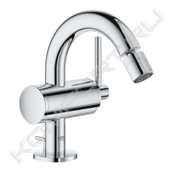 Смеситель Atrio для биде, С-излив, сливной гарнитур, Grohe