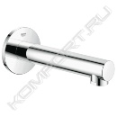 Излив для ванны Eurodisc Cosmopolitan, настенный, вынос 170 мм, Grohe