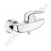 Особенности:<br>- настенный монтаж<br>- металлический рычаг<br>- GROHE SilkMove® керамический картридж 35 мм<br>- с ограничителем температуры<br>- регулировка расхода воды<br>- GROHE StarLight® хромированная поверхность<br>- скрытые S-образные эксцентрики<br>- отражатели из металла<br>- с защитой от обратного потока
