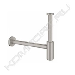 Сифон для раковины 1 1/4" из латуни, суперсталь, Grohe