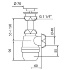 Сифон для раковины «Минор» с выпуском, Wirquin