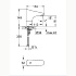 Бесконтактный смеситель (инфракрасная электроника) Europlus E для раковины, без смешивания, электропитание от батарейки, Grohe