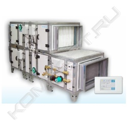 Подбор коммерческой установки (от 2000 до 16000 м3/ч) для приточно - вытяжной вентиляции Breezart