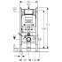 Инсталляция (монтажный стенд) Duofix UP320 (комплект «Платтенбау») для подвесного унитаза, Н112, глубина 12 cм, Geberit