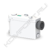 <span style="" class="notranslate">Компактная установка для отвода сточных вод с режущим механизмом.<br><br>Особенности и преимущества:<br>• В очень узком исполнении (ширина меньше 149 мм) для простого настенного монтажа<br>• Малошумная эксплуатация и встроенный фильтр с активизированным углем для повышения удобства пользователя<br>• Мощность, внушающая доверие, и низкий расход электроэнергии для эффективного отвода сточных вод<br>• Простая установка с гибкими возможностями подключения<br>• Готовый к подключению<br><br>Объем поставки:<br>Готовая<br> к подключению напорная установка для отвода сточных вод с режущим <br>механизмом, фильтром с активированным углем и встроенным обратным <br>клапаном.<br>Инструкция по монтажу и эксплуатации.<br>Комплект патрубков для подводящего и напорного трубопроводов.<br></span>