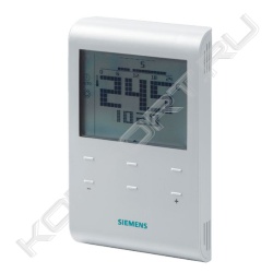 Комнатный термостат беспроводной с авто-таймером RDE100.1RF и RDE100.1RFS, Siemens