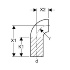 Отвод удлиненный 90°, Geberit