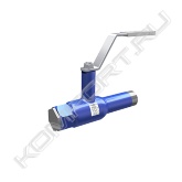 <b>Спецификация материалов:</b><br>• корпус: сталь легированная 09Г2С<br>• шар: нержавеющая сталь<br>• DN 15-32: 20X13; DN 40-50: AISI 304;<br>• шток: нержавеющая сталь 20Х13<br>• уплотнение штока: фторсилоксановый эластомер<br>• уплотнение штока/подшипник скольжения: фторопласт Ф4К20 (PTFE+C, Teflon)<br>• уплотнение шара: фторопласт Ф4К20 (PTFE+C, Teflon) с дублирующим уплотнением из фторсилоксанового эластомера<br><br><b>Управление:</b><br>• DN 15-50: рукоятка - окрашенная углеродистая сталь с полимерным наконечником<br><br>