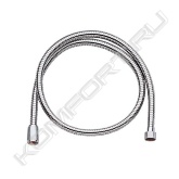 Душевой шланг металлический усиленный<br>1/2" x 1/2"<br>Предел прочности 750 N