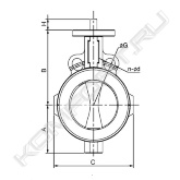 <span style="font-weight:bold;">Применение:</span><br>• химическая промышленность<br>• коррозионные и агрессивные среды<br><br><span style="font-weight:bold;">Технические характеристики:</span><br>• корпус состоит из двух частей <br>• межфланцевый монтаж<br>• двухсторонняя герметичность<br>• диск из нержавеющей стали с покрытием PTFE<br>• седловое уплотнение из PTFE/FPM<br>• управление с помощью ручного редуктора<br><span style="font-weight:bold;"><br>Материалы:</span><br>• Стопорное кольцо - пружинная сталь<br>• Кольцо - пружинная сталь<br>• Самосмазывающаяся прокладка - фиброармированный пластик<br>• Прокладка - фиброармированный пластик<br>• Диск - нерж.сталь CF8M, футерованная РTFE<br>• Седло - PTFE с подкладкой из FPM (Витон)<br>• Шток - нерж.сталь SS316