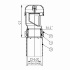 Воздушный клапан для невентилируемых канализационных магистралей, HL 904