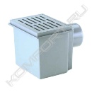 Трап DN110 с решеткой из ABS, HL71