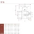Шаровой латунный кран ВР-ВР стандартнопроходной, ручка-бабочка, Ду 15-25 Ру 30, Itap Vienna 118