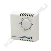 Непрограммируемый термостат позволяет регулировать комнатную температуру в зависимости от заданного значения путём воздействия на горелку.