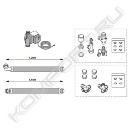 Набор для подключения водонагревателя и котла DTG X, EA30, De Dietrich