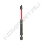 <span style="font-weight:bold;">Биты Shockwave IMPACT DUTY™ для шуруповерта:<br></span>• Система принадлежностей Shockwave Impact Duty™ идеально подходит не только для работ импульсным гайковертом, но это и идеальное решение для любых видов работ по сверлению и закручиванию.<br>• Геометрия Shock Zone - разработано для Flex.<br>• Shock Zone уменьшает давление на наконечник насадки и снижает риск поломки. Сочетание дизайна Shock Zone и специальной термообработки поглощают удары и делают насадку более эластичной.<br>• Компрессионный кованный наконечник обеспечивает отличную посадку в головку винта.<br>• Конструкционная сталь - специальная формула Milwaukee® делает насадки Shockwave более устойчивыми к воздействию ударов.