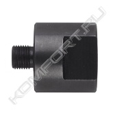 <span style="font-weight:bold;">Адаптер для алмазной коронки Diamond Plus M14:</span><br>• Для углошлифовальной машины.<br>• Для мокрого и сухого алмазного сверления.<br>• Прием стержня М14.<br>• Тип хвостовика кольцевой пилы: ю0956 - 1/2"х20, ю0955 - 5/8"х18.<br>• Для коронок диаметром, мм: ю0956 22-29 мм, ю0966 32-68 мм.