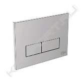 Двойная панель смыва с логотипом Ideal Standard.<br>Для монтажа с инсталляцией: W370567 и W370767.