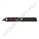 <span style="font-weight:bold;">Полотна SAWZALL® для специальных материалов:</span><br>• Режущая способность: чугун, металлическая труба 10-160 мм, стекловолокно 3-175 мм. <br>• Длина лезвия 230 мм.<br>• Алмазное напыление.