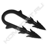 <span style="font-weight:bold;">Особенности и преимущества:</span><br>• Подходит для установки на некашированных поверхностях толщиной более 4 см (например, Styrodur®, Styropor®, F20 / F30).<br>• Подходит для монтажа всех типов и диаметров труб Ø 14 - 20 мм.