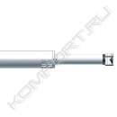 Коаксиальная труба с наконечником DN60/100, длина-1100 мм, антиобледенительное исполнение, Baxi