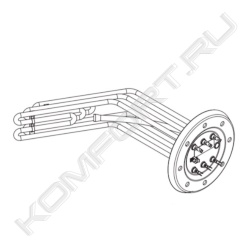 Электрический нагревательный элемент для водонагревателей BPB/BLC, De Dietrich