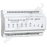 <span style="font-weight:bold;">Теплоконтроллер Teplocom TC-2B</span> предназначен для управления системой водяного отопления, состоящего из 2 котлов и 2 циркуляционных насосов по сигналам от датчика температуры теплоносителя или комнатного термостата. <br><br><span style="font-weight:bold;">Особенности теплоконтроллера Teplocom TC-2B Бастион:</span><br>- Каскадирование 2-х котлов;<br>- управление работой от внешнего контроллера или с помощью собственного датчика температуры;<br>- регулирование времени выбега циркуляционных насосов;<br>- регулирование задержки на включение второго котла;<br>- индикацию наличия сети, состояния котлов и циркуляционных насосов, наличия запроса на нагрев, заданной температуры, аварийной ситуации;<br>- защиту от тактования котлов.<br><span style="font-weight:bold;"><br>Преимущества :</span><br>- выбор режима работы каскада котлов;<br>- Функция ротации котлов, позволяющая равномерно использовать ресурс котлов и повышает надежность системы отопления;<br>- Продление срока службы котлов;<br>- Разъемные колодки обеспечивают удобное подключение и коммутацию;<br>- Автоматические подержание температуры в системе отопления;<br>- Два режима работы (по термостату или по датчику температуры теплоносителя);<br>- Экономия электричества и газа;<br>- Индикация работы всех узлов системы.;<br>- Подключения устройств к контроллеру используются разъемные клеммные колодки, облегчающие монтаж оборудования<br>- Регулировка температуры теплоносителя в диапазоне 40—80 °С.<br><br><span style="font-weight:bold;">Комплект:</span><br>- Теплоконтроллер TEPLOCOM TC-2B 1 шт.<br>- Датчик температуры теплоносителя 1 шт.<br>- Кабельные части разъемных колодок 1 комплект<br>- Руководство по эксплуатации 1 экз.<br>- Тара упаковочная 1 шт.