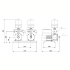 Установка повышения давления CMBE TWIN, Grundfos