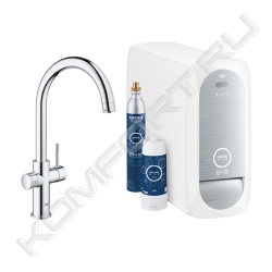Стартовый комплект Blue Home (смеситель, фильтр, баллон), Grohe
