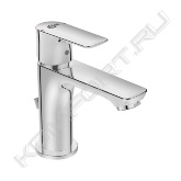 <span style="font-weight:bold;">Смеситель для раковины CONNECT AIR:</span><br> • тонкий корпус 36 мм; <br> • система монтажа EASY-FIX (облегченный монтаж); <br> • аэратор PERLATOR M24x1 с ограничением потока 5 л/мин; <br> • новый керамический картридж 25 мм; <br> • без функции HWTC; <br> • без функции CLICK; <br> • гибкая подводка PEX G3/8" 400 мм; <br> • металлический донный клапан.