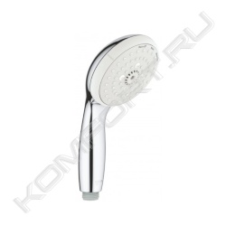 Ручной душ New Tempesta 100, хром, 3 вида струи, Grohe