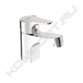<span style="font-weight:bold;">Смеситель для умывальника VIDIMA NEXT: </span><br> • Система монтажа EASY-FIX (облегченный монтаж) <br> • Литой излив <br> • Длина излива 105 мм<br> • Аэратор PERLATOR <br> • Новый керамический картридж IS 40 мм <br> • Функция HWTC (ограничение максимальной температуры горячей воды) <br> • Без функции CLICK <br> • Металлическая рукоятка<br> • Индикатор холодной/горячей воды <br> • Гибкая подводка G3/8" <br> • Переходник на 1/2" в комплекте <br> • Удлиненные шланги 550 мм <br> • Без донного клапана.