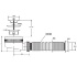 Сифон для душевого поддона «Элит» с нержавеющей чашкой и гофротрубой, VIRPlast