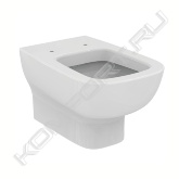 Подвесной унитаз ESEDRA, глубокий смыв, с крепежом TT0299598, сидение и крышка заказывается дополнительно.