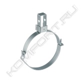 <span style="font-weight:bold;">Применение:</span><br> Для крепления труб на неподвижных опорах вместе с электросварной лентой;<br> Для крепления труб на неподвижных опорах вместе с электромуфтами;<br> Для крепления труб на скользящих опорах;<br> Для закрепления с помощью распорных клиньев;<br> Для закрепления на подвесные конструкции Geberit Pluvia с помощью стального профиля квадратного сечения.