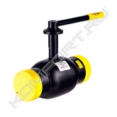 Шаровые краны <span style="font-weight:bold;">BROEN BALLOMAX® КШТ серии 60.102</span> - присоединение сварка/сварка, стандартный проход, с ИСО-фланцем под редуктор или электропривод - предназначены для полного открывания или закрывания потока рабочей среды. Подходят для использования в системах теплоснабжения, горячего водоснабжения (ГВС) с сетевой водой, охлаждения и промышленного сектора. <br><br><span style="font-weight:bold;">Материалы: </span><br>• корпус - углеродистая сталь P235GH / 09Г2С, <br>• шар - нержавеющая сталь, <br>• седловое уплотнение шара - тефлон с содержанием 20 % углерода, <br>• тарельчатая пружина - сталь пружинная Ck75(50CrV4), <br>• шток - нержавеющая сталь W. Nr. 1.4305 <br>• уплотнительные кольца штока - EPDM, витон <br><br><span style="font-weight:bold;">Особенности шаровых кранов Broen BALLOMAX®: </span><br>• не требуют технического обслуживания, <br>• система поджима седел шара, а также наличие уплотнений по штоку, обеспечивают класс герметичности А (ГОСТ Р54808-2011), <br>• расчетный срок службы - не менее 30 лет или 15 тысяч циклов открытия-закрытия, <br>• благодаря наличию тарельчатой пружины удается компенсировать температурные расширения шара и исключить возможность протечек, <br>• краны нельзя применять в качестве дроссельной или регулирующей арматуры.<br><br><span style="font-weight:bold;">Важно! </span><br>• по запросу кран может поставляться с установленным механическим редуктором или электроприводом.