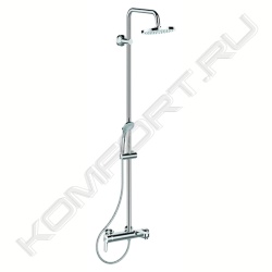 Душевая система IdealRain Eco SL, в комплекте с настенным смесителем для ванны/душа, Ideal Standard