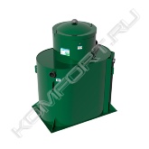 <span style="font-weight:bold;">Alta Bio 5+</span> – это автономная канализация с глубокой биохимической очисткой сточных вод. Подходит для частных домов с проживанием до 5-ти человек и производительностью 1,0 кубометр сточной воды в сутки. Очищенная вода удаляется <span style="font-weight:bold;">в напорном режиме</span> насосом из встроенного колодца (рассчитано на условия, когда невозможен отвод очищенной воды в самотечном режиме).<br><br>Система дополнительно оборудована аварийным самотечным отводом очищенной воды, исключающим затопление.<br><br>Станция биологической очистки <span style="font-weight:bold;">Alta Bio 5+</span> – это пластиковая ёмкость, с трехсекционным отстойником в нижней части и биофильтром вверху.<br><br><span style="font-weight:bold;">Преимущества Alta Bio 5+:</span><br>• Нет ограничения по сбросу бытового мусора<br>• Возможен энергонезависимый режим работы<br>• Усовершенствованная система подключения питания<br><br>В автономной канализации <span style="font-weight:bold;">Alta Bio 5+</span> применяются все три метода очистки стоков:<br>• механический (в отстойнике осаждаются нерастворимые примеси и начинаются сорбционные процессы);<br>• биологический (на биофильтре находится активная биопленка, питающаяся загрязнённым стоком и поступающим из окружающей среды кислородом);<br>• химико-физический (для удаления мелких взвешенных частиц проводится коагуляция и удаление фосфатов таблетированным препаратом Alta Doctor Septik).<br><br>Станции биологической очистки <span style="font-weight:bold;">Alta Bio 5+</span> удобны при транспортировке (смотреть видеоролик) и легки в установке. Потребуют минимум места на участке у дачи или частного дома. Никакого запаха во время работы! Автономная канализация <span style="font-weight:bold;">Alta Bio 5+</span> в частном доме или на даче не нуждается в Вашем постоянном проживании.<br><br>Станциям биологической очистки <span style="font-weight:bold;">Alta Bio 5+ </span>достаточно минимального обслуживания. Раз в год откачать накопившейся шлам из отстойника и промыть биофильтры из шланга.