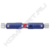 • Универсальный ключ KNIPEX DoubleJoint для семи систем доступа.<br>• Поворотный ключ с четырьмя вращающимися концевыми головками - универсально удобно для обслуживания инженерных систем зданий - электротехники, отопления и сантехники, вентиляции и кондиционирования.