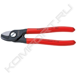 Ножницы для резки кабелей, черные, KNIPEX